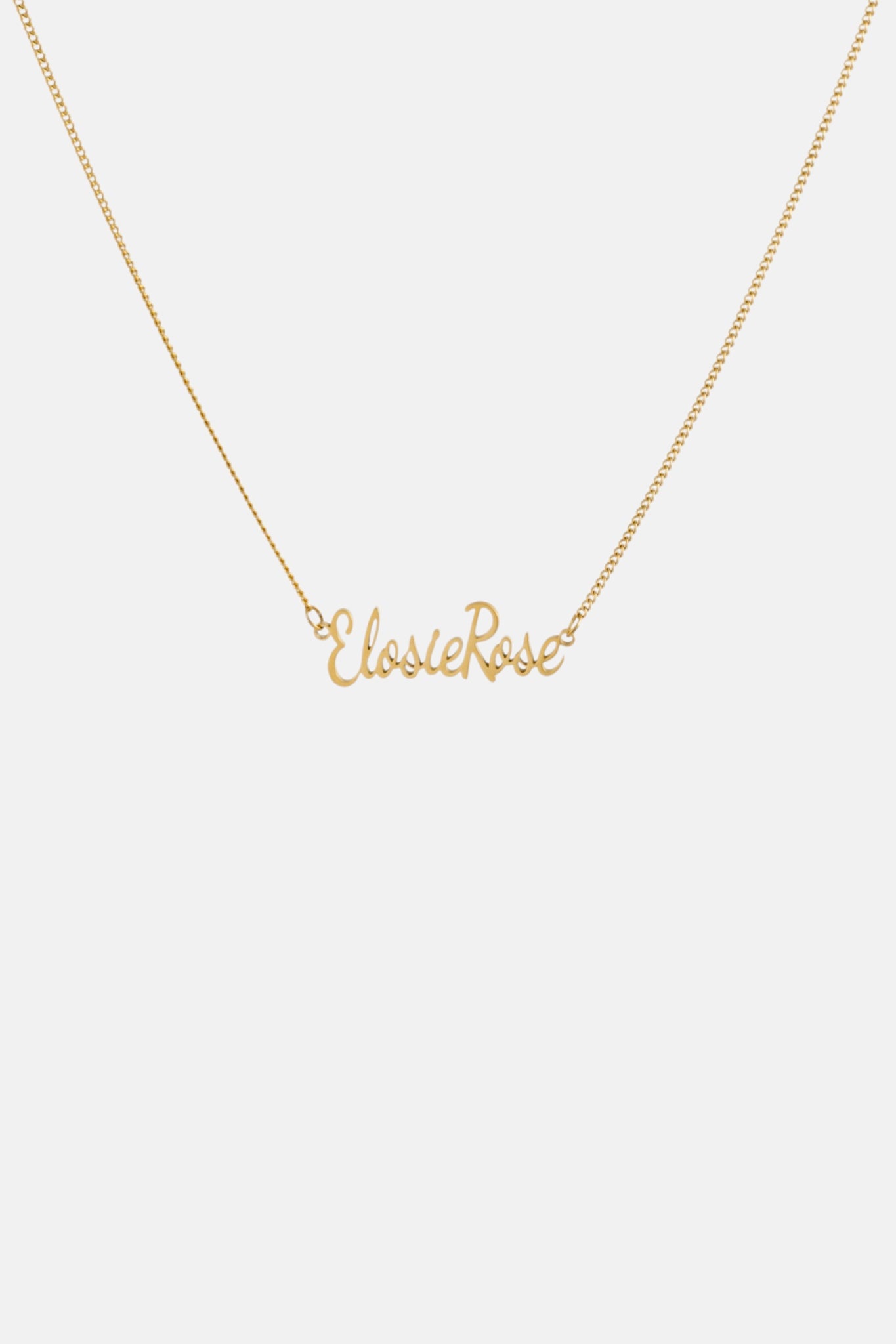 GOLD PERSONALISED NAME NECKLACE