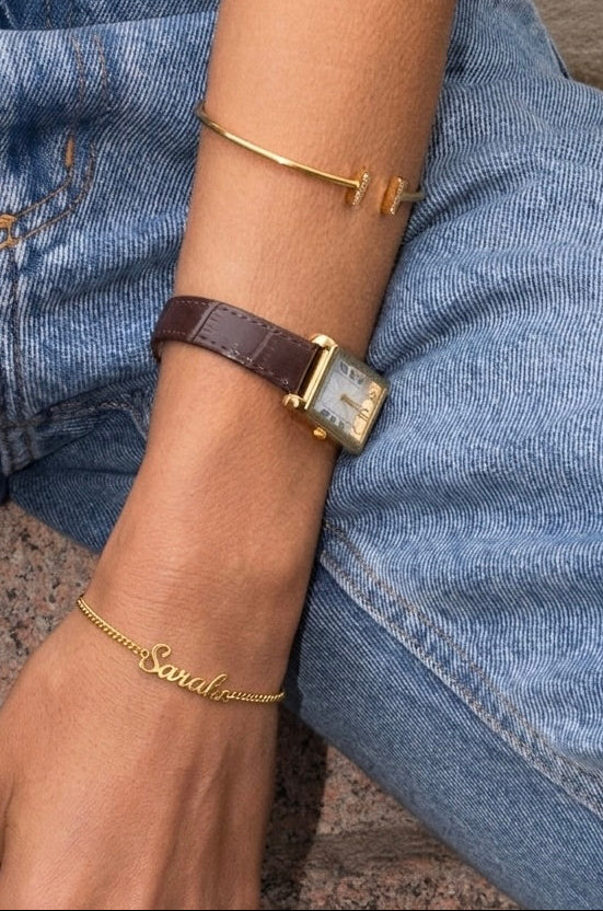 GOLD PERSONALISED NAME BRACELET