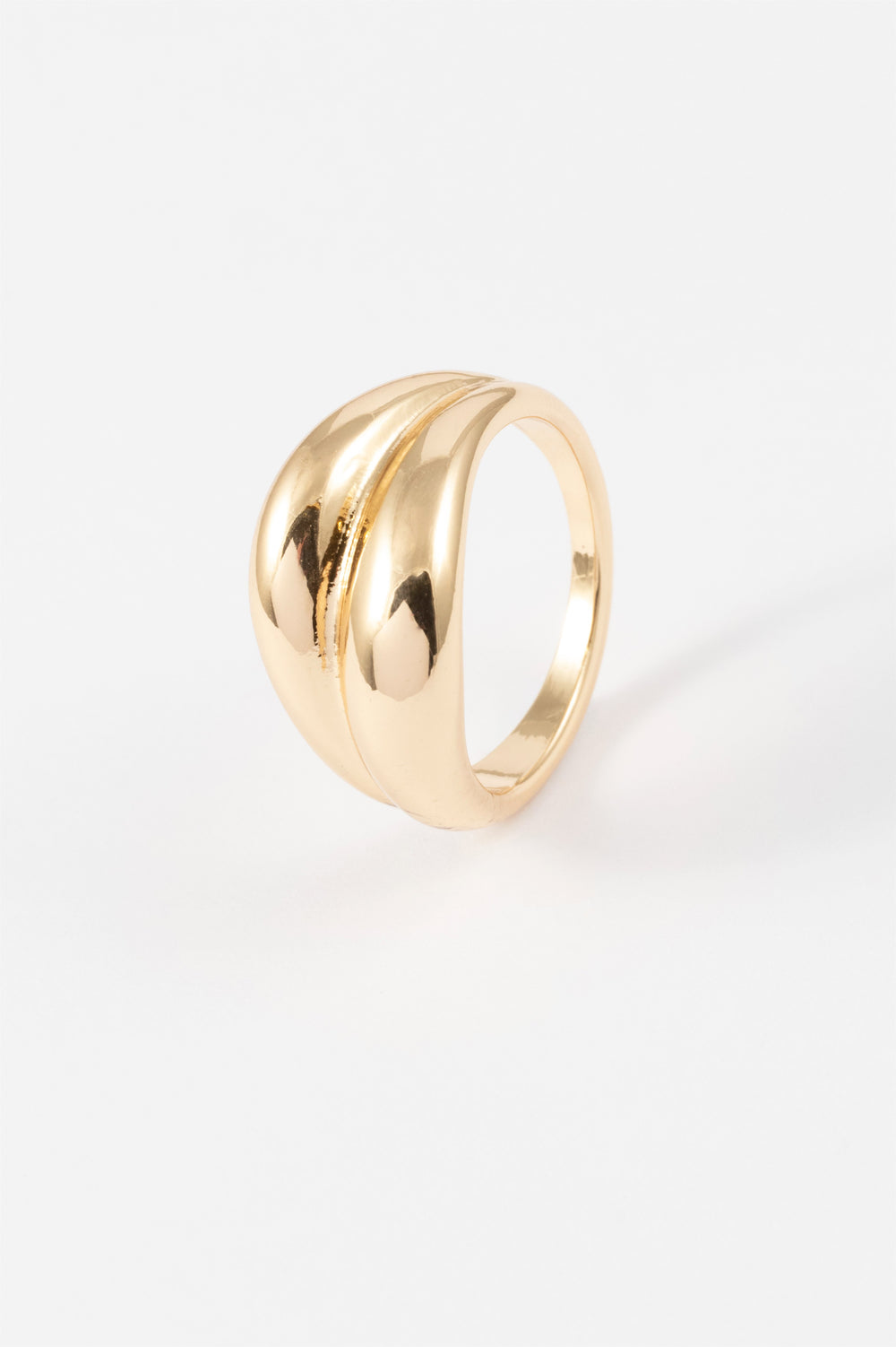 GOLD BUBBLE BAND RING - SM