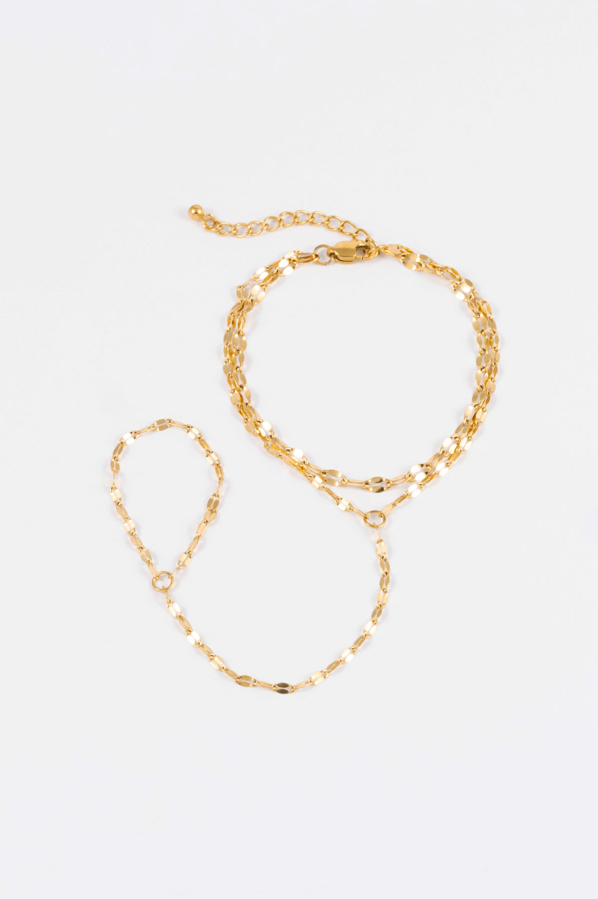 WATERPROOF GOLD CLASSIC HAND CHAIN