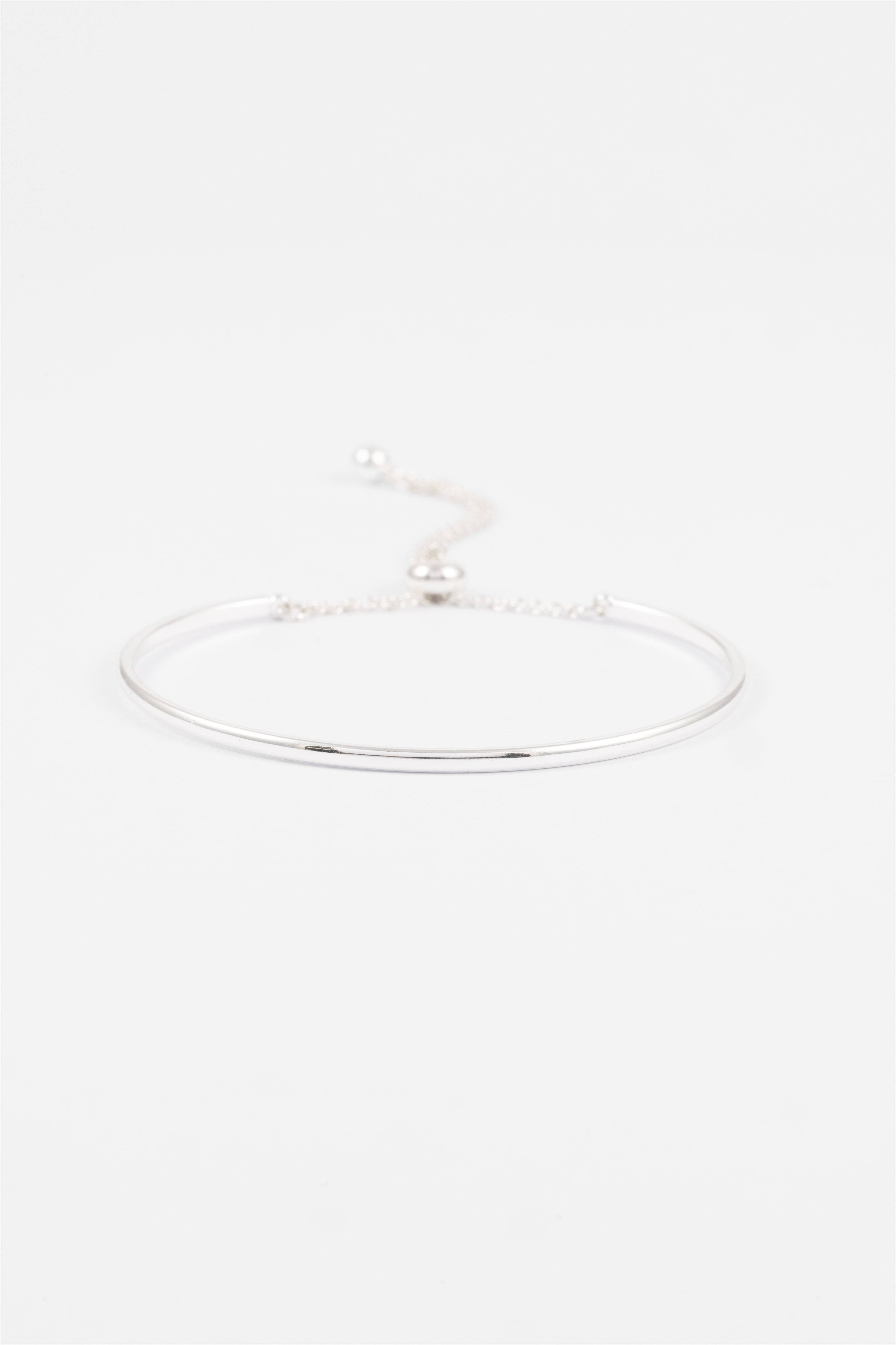 SILVER TOGGLE ADJUSTABLE BRACELET