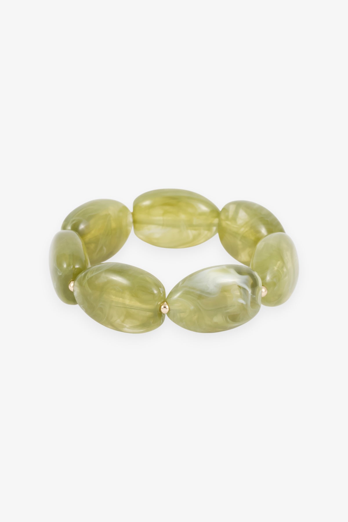 LIME PEBBLE STRETCH WRISTWEAR
