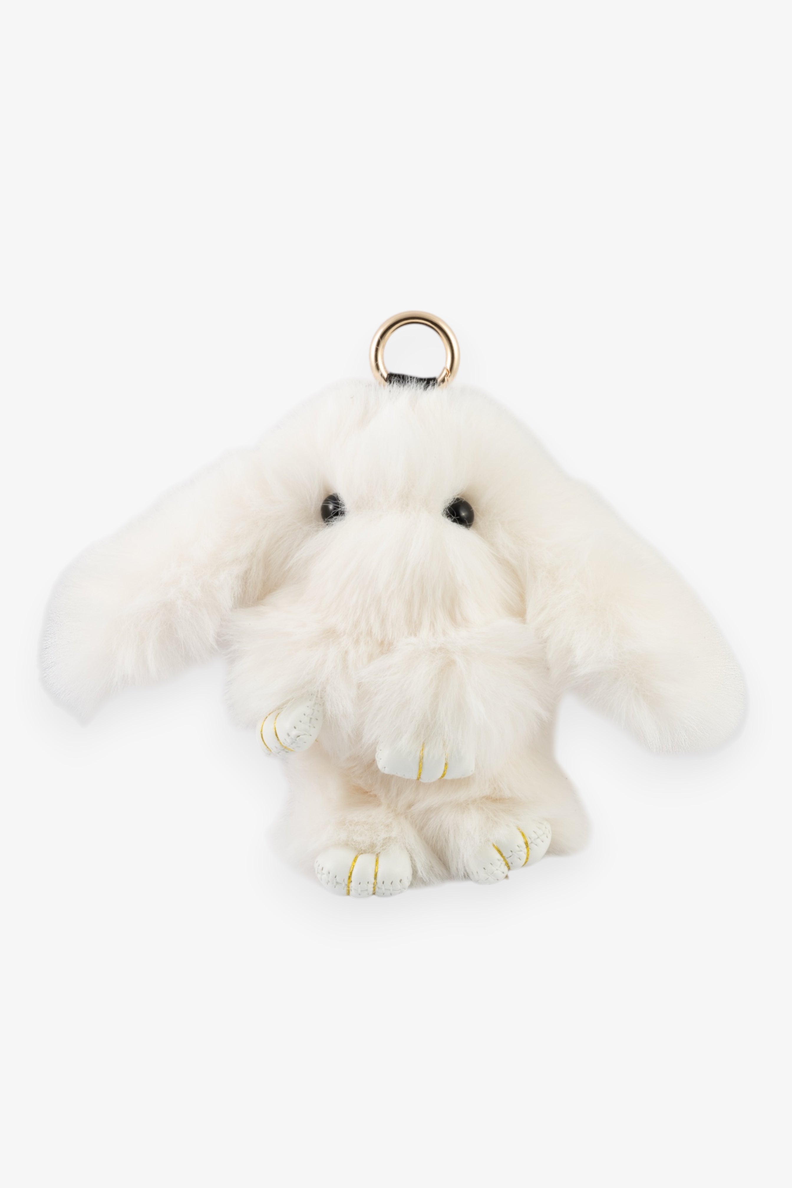 CREAM CUTESY BUNNY BAG CHARM