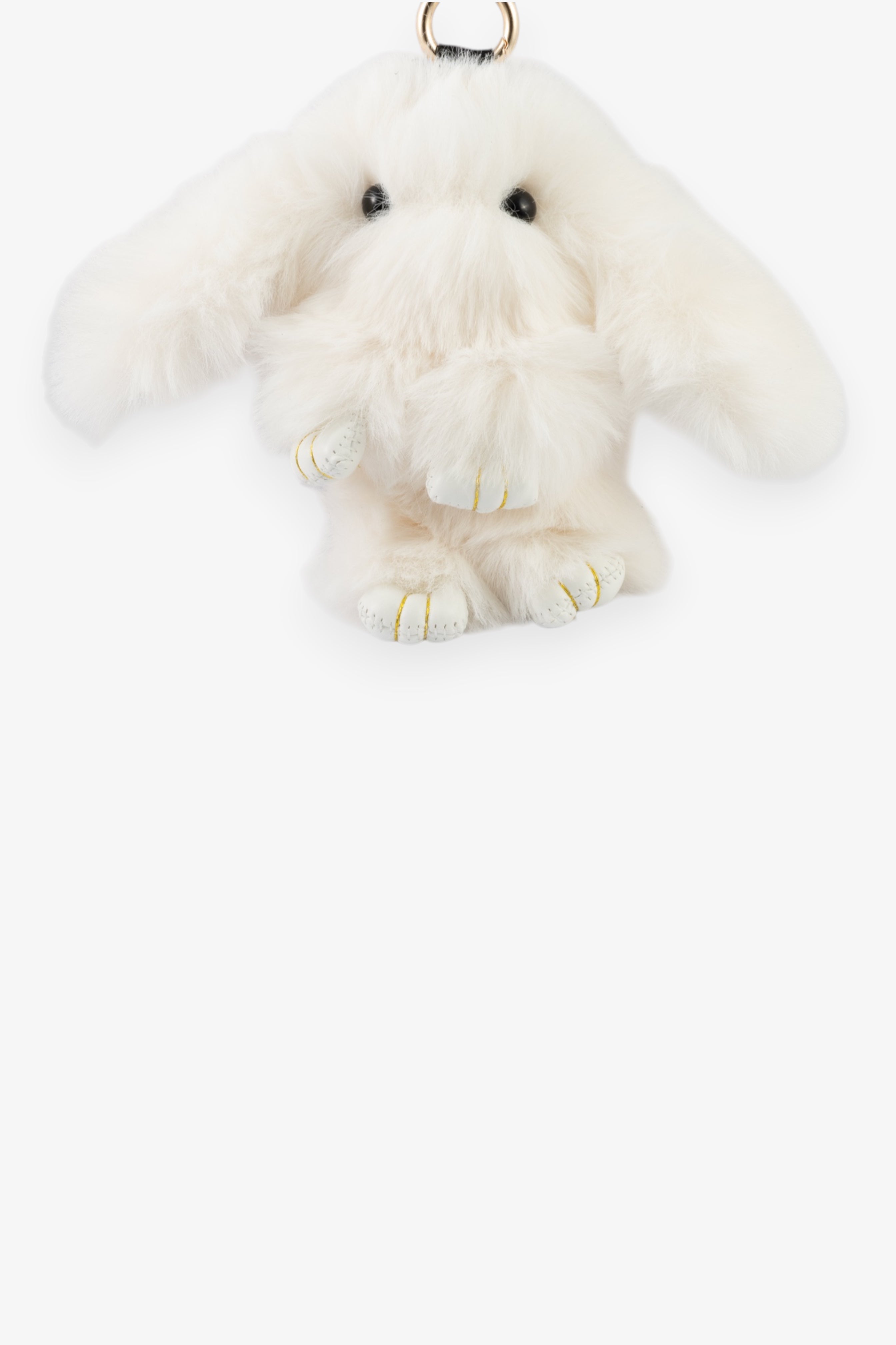 CREAM CUTESY BUNNY BAG CHARM